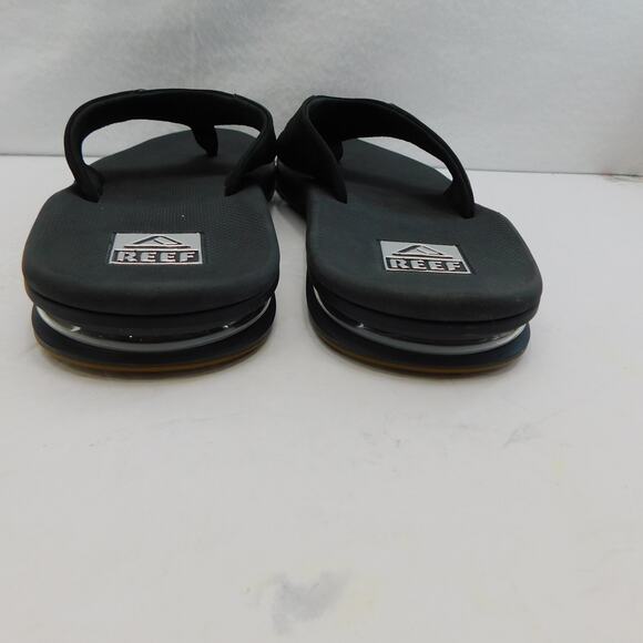 Reef Black Men's Fanning Flip Flop  with Bottle Opener Size 12 New - Picture 15 of 15